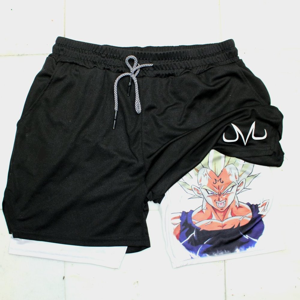 Majin Vegeta Gym Shorts
